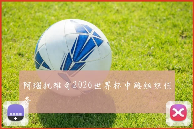 阿瑙托维奇2026世界杯中路组织任务